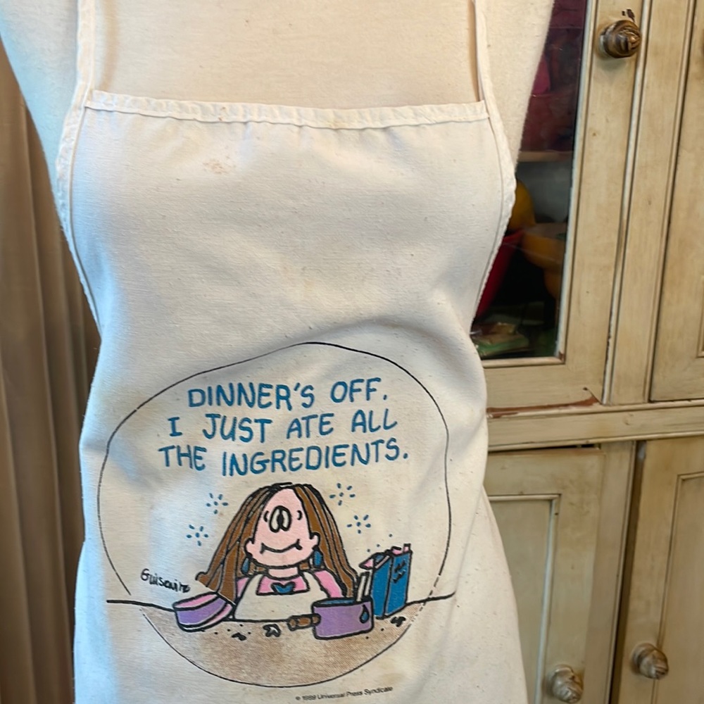 Cathy Guisewite apron
